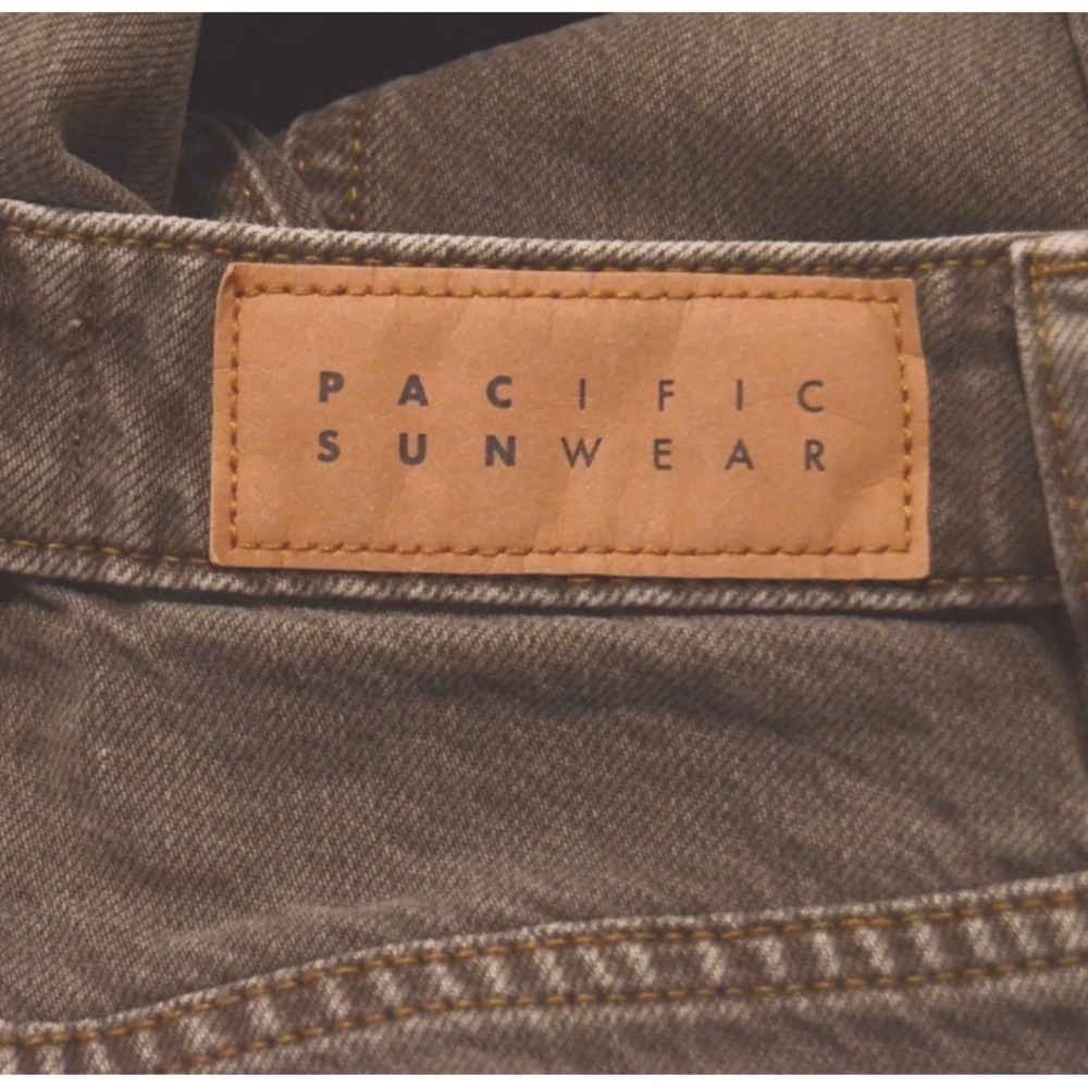 Pacsun Women's Size 25 Straight Leg Jeans 90's Boyfriend Brown - Picture 3 of 4